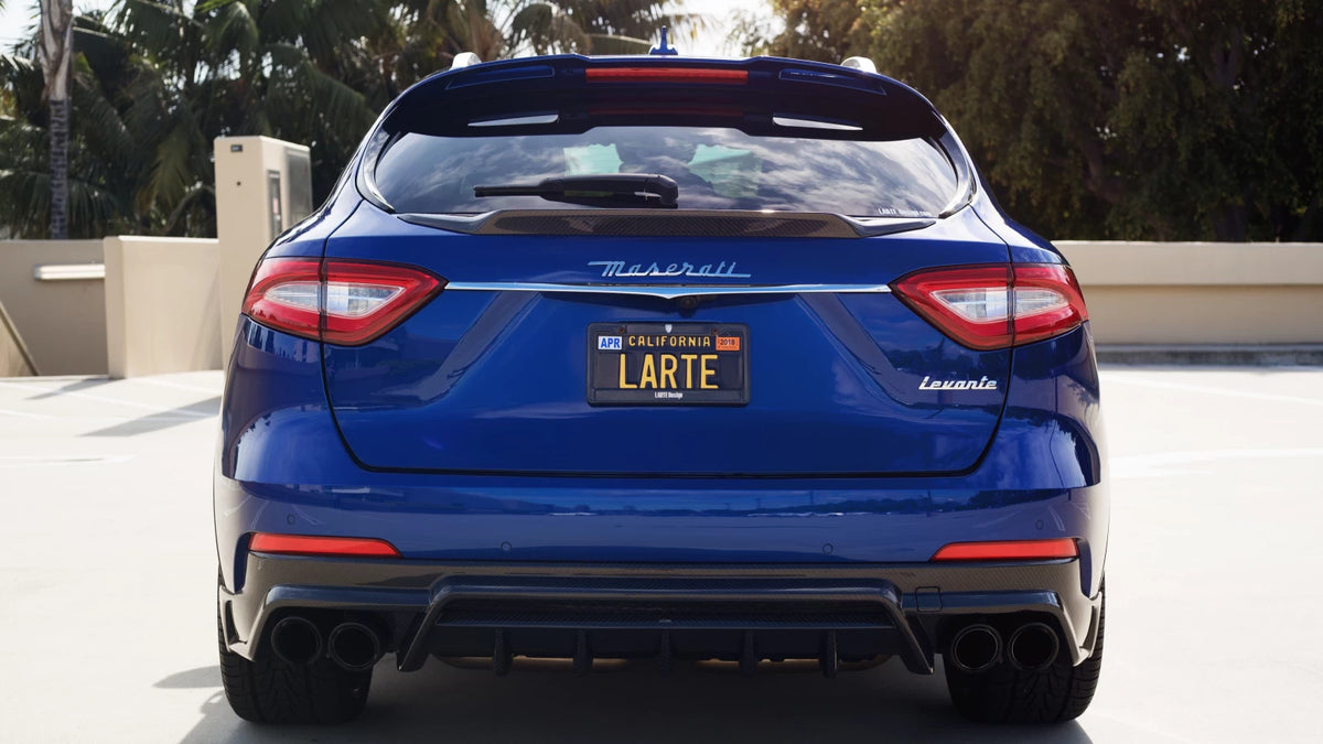 Maserati Levant Rear Larte Design - Rear Diffuser Maserati Levante SHTORM | Royal Body Kits