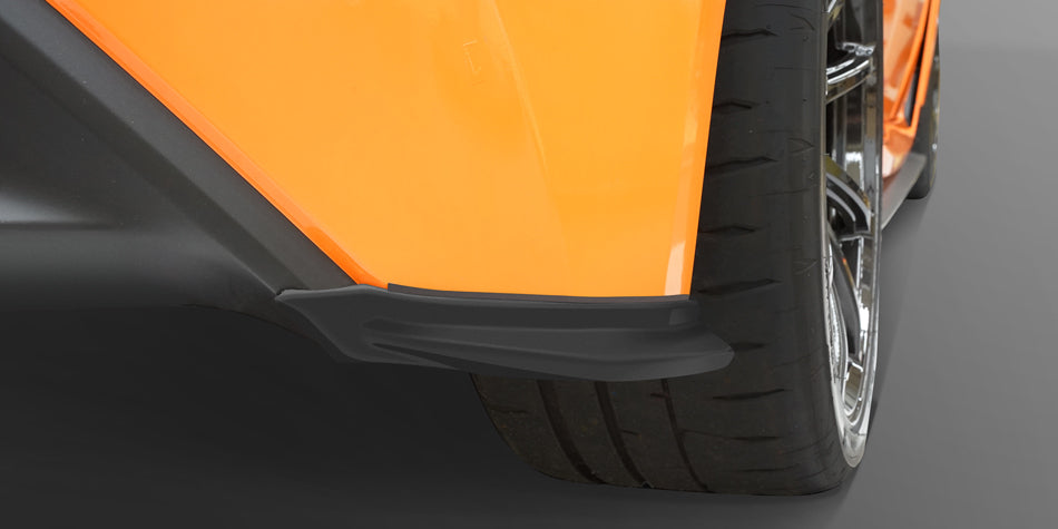 TOM'S Racing - Rear Side Splitters Toyota GR86 | Royal Body Kits