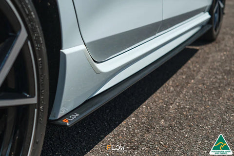 Flow Designs - Side Skirts Diffusers Volkswagen Golf R MK8 Side Skirts Diffusers Flow Designs royalty-bespoke.myshopify.com 