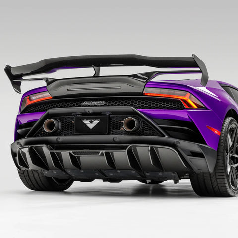 Vorsteiner - Rear Diffuser Monza Edizione Lamborghini Huracan EVO Rear Diffuser Vorsteiner royalty-bespoke.myshopify.com Carbon Fiber 2x2 Glossy Carbon Fiber 2x2 Glossy  