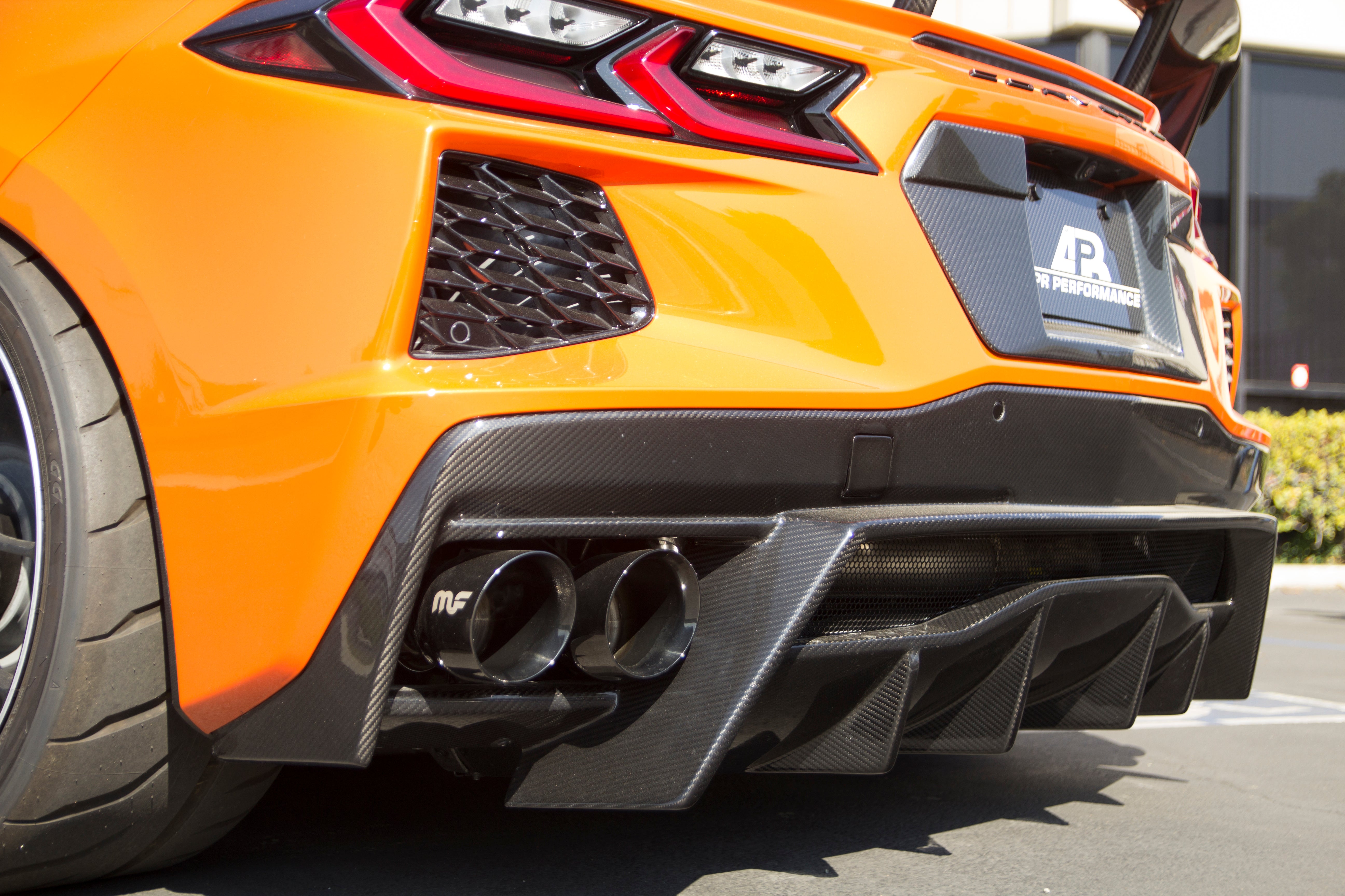 APR Performance - Rear Diffuser Chevrolet Corvette C8 | Royal Body Kits