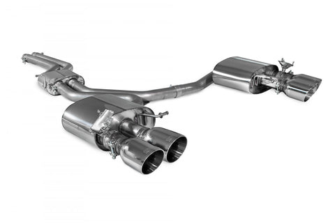 Scorpion Exhaust - Half System Audi S4 B9 Quattro Avant/Saloon/Sedan (Non-Sports Diff & Non-GPF Model)