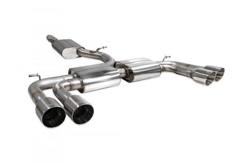 Scorpion Exhaust - Non-Valved Cat-Back System Audi S3 2.0T 8V Pre-Facelift (Saloon) Exhaust System Scorpion Exhaust royalty-bespoke.myshopify.com 