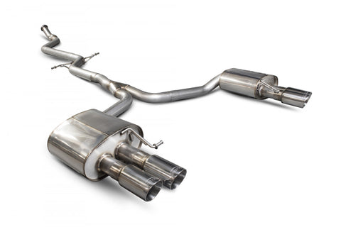Scorpion Exhaust - Non-Resonated Cat-Back System Audi A5 B8 2.0 TFSI