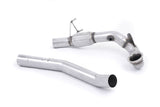 Milltek - Large Bore Downpipe with Catalyst Audi S1 8X 2.0 TFSI Quattro Downpipe Milltek royalty-bespoke.myshopify.com Non-Resonated Non-Resonated  