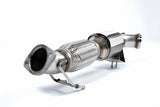 Milltek - Large Bore Downpipe with Catalyst Ford Focus ST 2.0 Ecoboost Hatchback/Sedan MK3 Downpipe Milltek royalty-bespoke.myshopify.com Resonated Resonated  