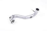 Milltek - Large Bore Downpipe with Catalyst Mercedes Benz CLA45 AMG 2.0 Turbo C117