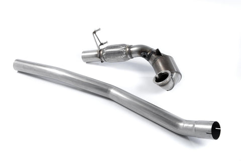 Milltek - Large Bore Downpipe with Catalyst Volkswagen Golf GTI MK7 (Inc Performance & Clubsport/S)