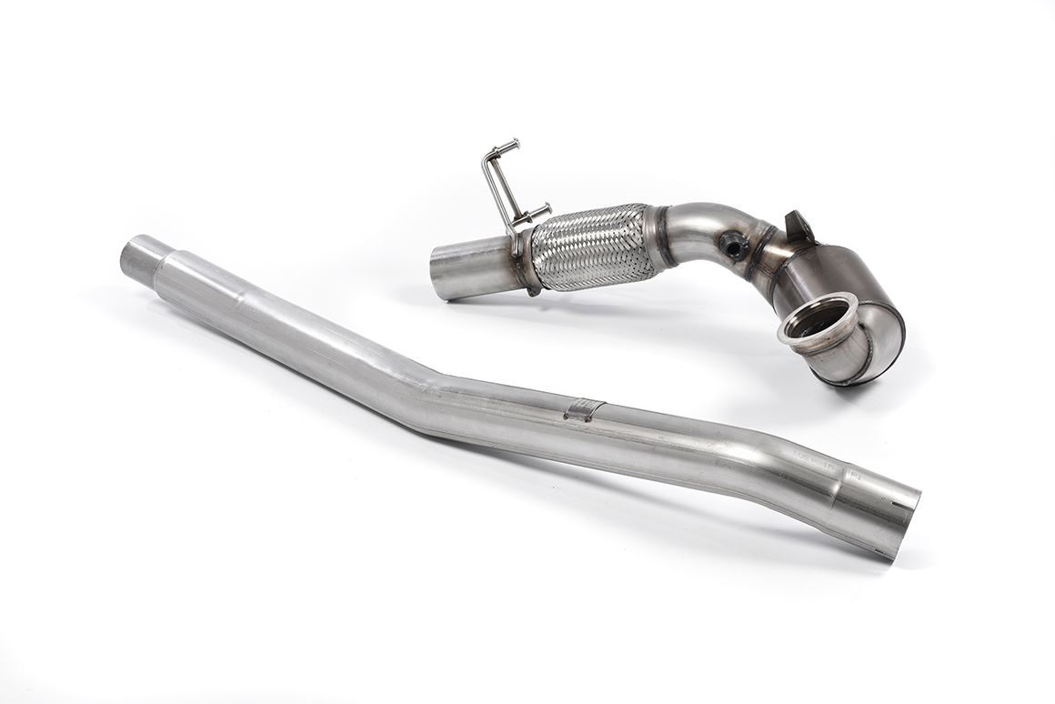 Milltek - Large Bore Downpipe with Catalyst Volkswagen Golf R MK7.5 ...