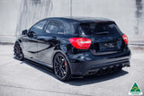 Flow Designs - Rear Splitters Mercedes Benz A45 AMG W176 (Pre-Facelift) Rear Side Splitters Flow Designs royalty-bespoke.myshopify.com 