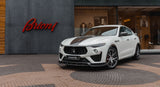 Larte Design - Front Bumper Splitter Complete Maserati Levante SHTORM GT Front Spoiler Larte Design royalty-bespoke.myshopify.com