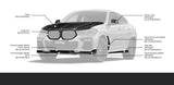 Larte Design - Side Sills Pads BMW X6 G06 M-Pack