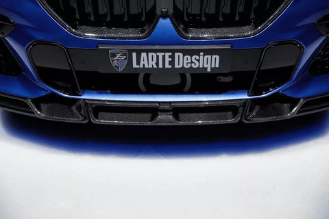 Larte Design - Front Bumper Splitter Complete BMW X6 G06 M-Pack Front Spoiler Larte Design royalty-bespoke.myshopify.com