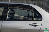 Flow Designs - Rear Window Vents Mitsubishi Lancer Evolution VII, VIII, IX Window Vents Flow Designs royalty-bespoke.myshopify.com 