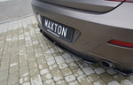 Maxton Design - Central Rear Splitter BMW Series 6 Gran Coupé M-Pack F06