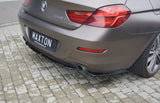 Maxton Design - Central Rear Splitter BMW Series 6 Gran Coupé M-Pack F06 Rear Diffuser Maxton Design royalty-bespoke.myshopify.com