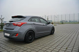 Maxton Design - Central Rear Splitter Hyundai I30 MK2 Rear Diffuser Maxton Design royalty-bespoke.myshopify.com
