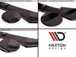 Maxton Design - Central Rear Splitter (With Vertical Bars) Hyundai I30 MK3 Hatchback