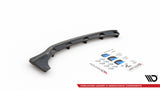 Maxton Design - Central Rear Splitter (with vertical bars) BMW Series 3 E46 M-Pack Coupe