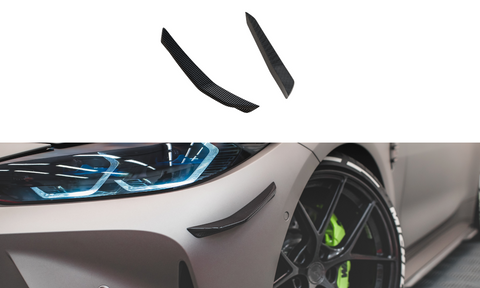 Maxton Design - Carbon Fiber Canards BMW M4 G82 Competition