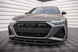 Maxton Design - Carbon Fiber Front Splitter Audi RS6 C8 / RS7 C8 Front Spoiler Maxton Design royalty-bespoke.myshopify.com