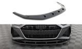 Maxton Design - Carbon Fiber Front Splitter Audi RS6 C8 / RS7 C8 Front Spoiler Maxton Design royalty-bespoke.myshopify.com