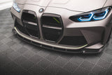 Maxton Design - Carbon Fiber Front Splitter V.1 BMW M4 G82 / M3 G80 Front Spoiler Maxton Design royalty-bespoke.myshopify.com