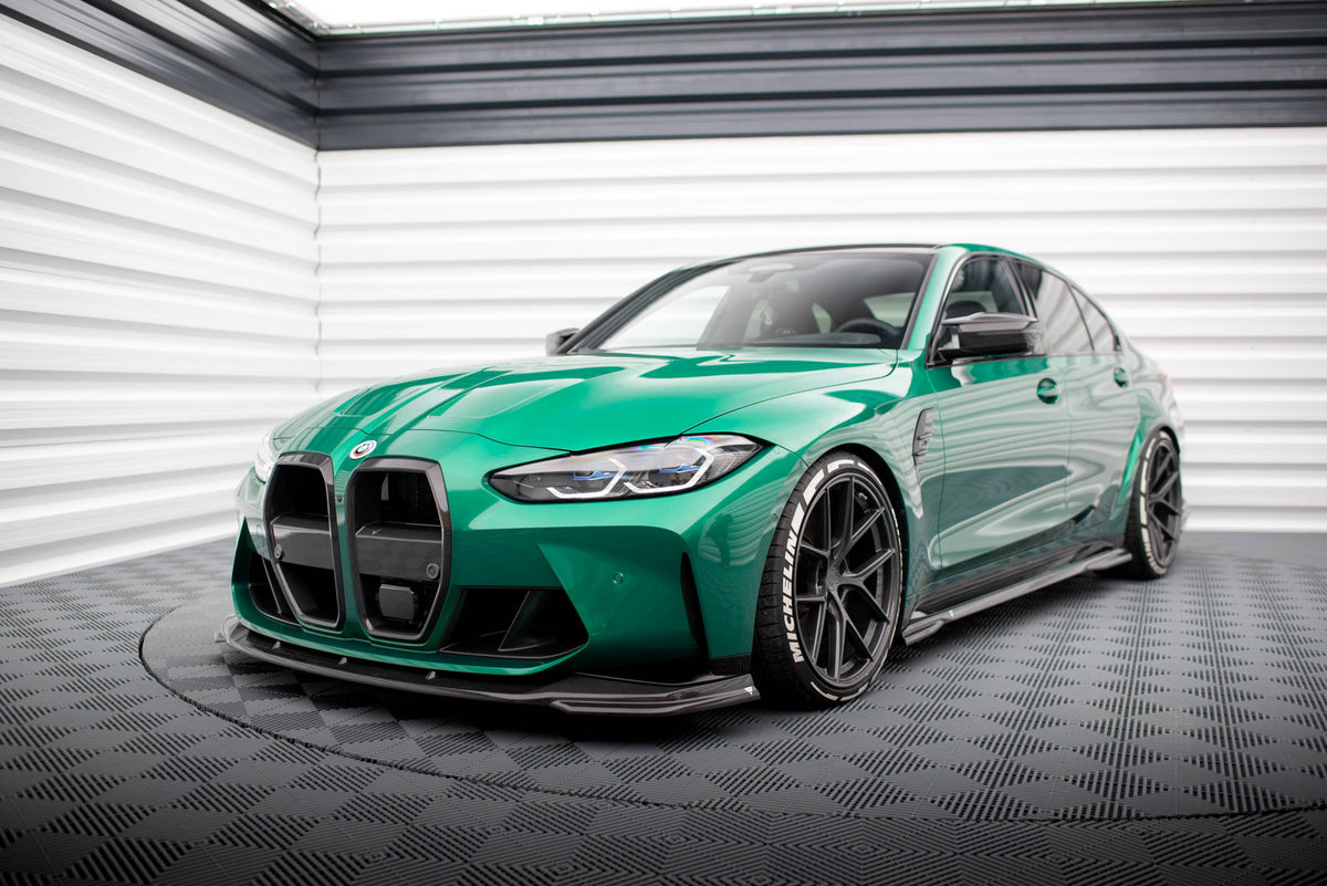 Maxton Kit Maxton Design - Carbon Fiber Front Splitter V.2 BMW M4 G82 / M3 G80 ...