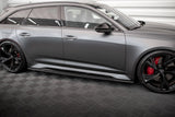 Maxton Design - Carbon Fiber Side Skirts Audi RS6 C8 / RS7 C8 Side Skirts Diffusers Maxton Design royalty-bespoke.myshopify.com