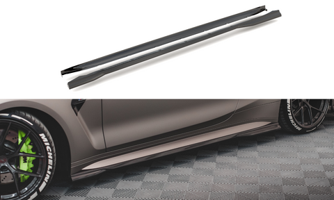 Maxton Design - Carbon Fiber Side Skirts BMW M4 G82