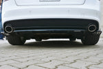 Maxton Design - Central Rear Splitter (with vertical bars) Audi A5 S-Line 8T FL Coupe / Sportback