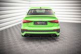 Maxton Design - Central Rear Splitter Audi RS3 Sedan 8Y Rear Diffuser Maxton Design royalty-bespoke.myshopify.com