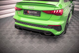 Maxton Design - Central Rear Splitter Audi RS3 Sedan 8Y Rear Diffuser Maxton Design royalty-bespoke.myshopify.com