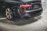 Maxton Design - Central Rear Splitter Audi RS5 F5 (Facelift)
