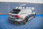Maxton Design - Central Rear Splitter Audi RS6 C8 / RS7 C8