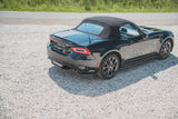 Maxton Design - Central Rear Splitter Fiat 124 Spider Abarth Rear Diffuser Maxton Design royalty-bespoke.myshopify.com