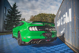 Maxton Design - Central Rear Splitter Ford Mustang GT MK6 (Facelift) Rear Diffuser Maxton Design royalty-bespoke.myshopify.com