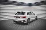 Maxton Design - Central Rear Splitter Audi S3 8Y Sportback Rear Diffuser Maxton Design royalty-bespoke.myshopify.com