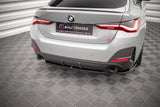 Maxton Design - Central Rear Splitter BMW Series 4 Gran Coupe M-Pack G26 Rear Diffuser Maxton Design royalty-bespoke.myshopify.com