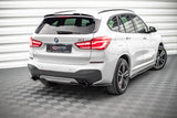 Maxton Design - Central Rear Splitter BMW X1 M-Pack F48 Rear Diffuser Maxton Design royalty-bespoke.myshopify.com