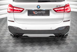 Maxton Design - Central Rear Splitter BMW X1 M-Pack F48 Rear Diffuser Maxton Design royalty-bespoke.myshopify.com