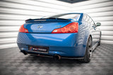 Maxton Design - Central Rear Splitter Infiniti G37 Coupe Rear Diffuser Maxton Design royalty-bespoke.myshopify.com