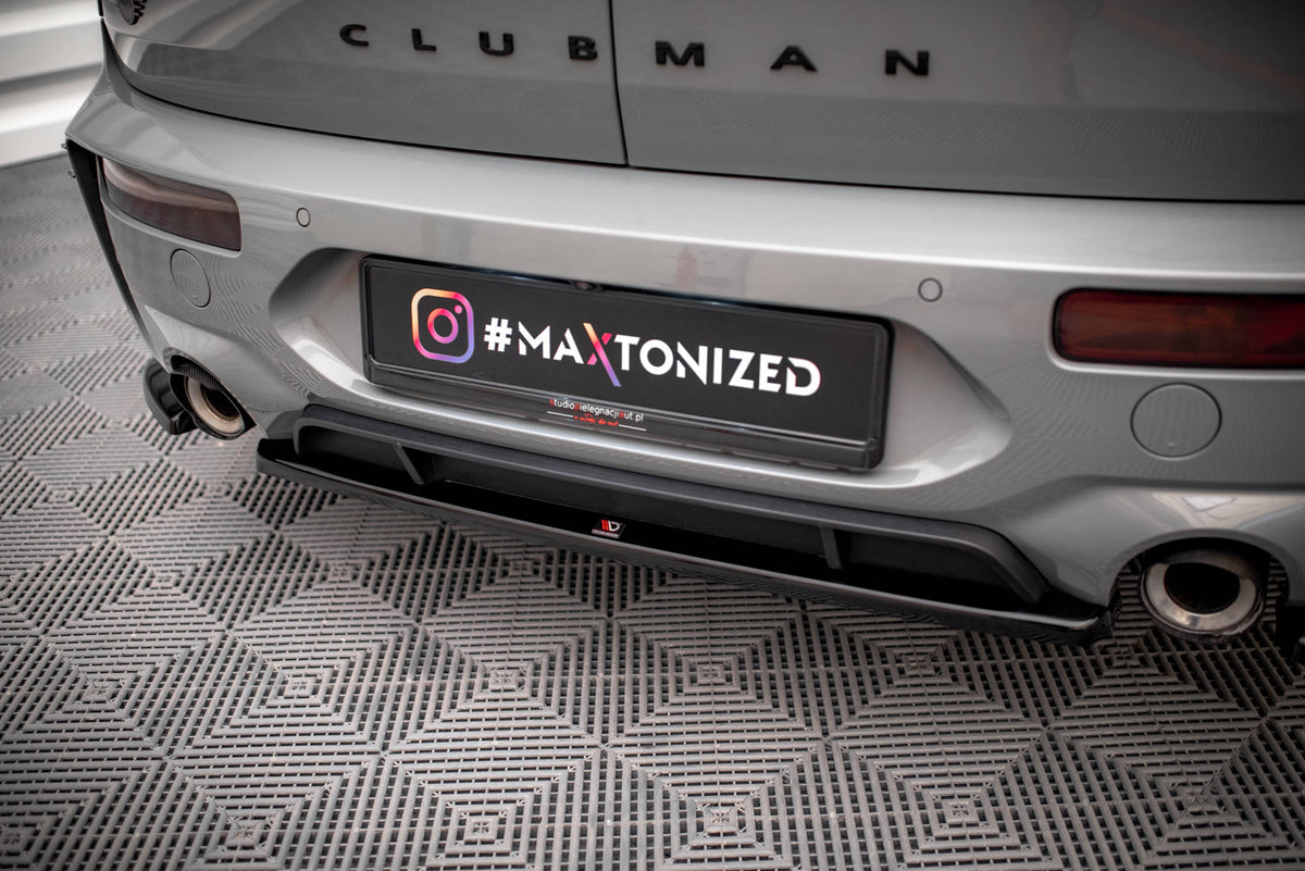 Maxton Design - Central Rear Splitter Mini Clubman JCW F54 Facelift ...