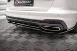 Maxton Design - Central Rear Splitter (with Vertical Bars) Audi A4 S-Line B9 Facelift Rear Diffuser Maxton Design royalty-bespoke.myshopify.com