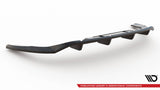 Maxton Design - Central Rear Splitter (with Vertical Bars) Audi Q4 E-Tron Sportback MK1 Rear Diffuser Maxton Design royalty-bespoke.myshopify.com