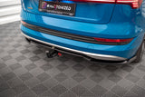 Maxton Design - Central Rear Splitter (with Vertical Bars) Audi E-Tron
