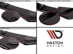 Maxton Design - Central Rear Splitter (with Vertical Bars) Audi E-Tron