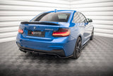 Maxton Design - Central Rear Splitter (with Vertical Bars) BMW Series 2 M-Pack F22 Rear Diffuser Maxton Design royalty-bespoke.myshopify.com
