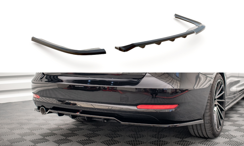 Maxton Design - Central Rear Splitter (with Vertical Bars) BMW Series 3 GT F34