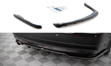 Maxton Design - Central Rear Splitter (with Vertical Bars) BMW Series 3 E90 Sedan Rear Diffuser Maxton Design royalty-bespoke.myshopify.com
